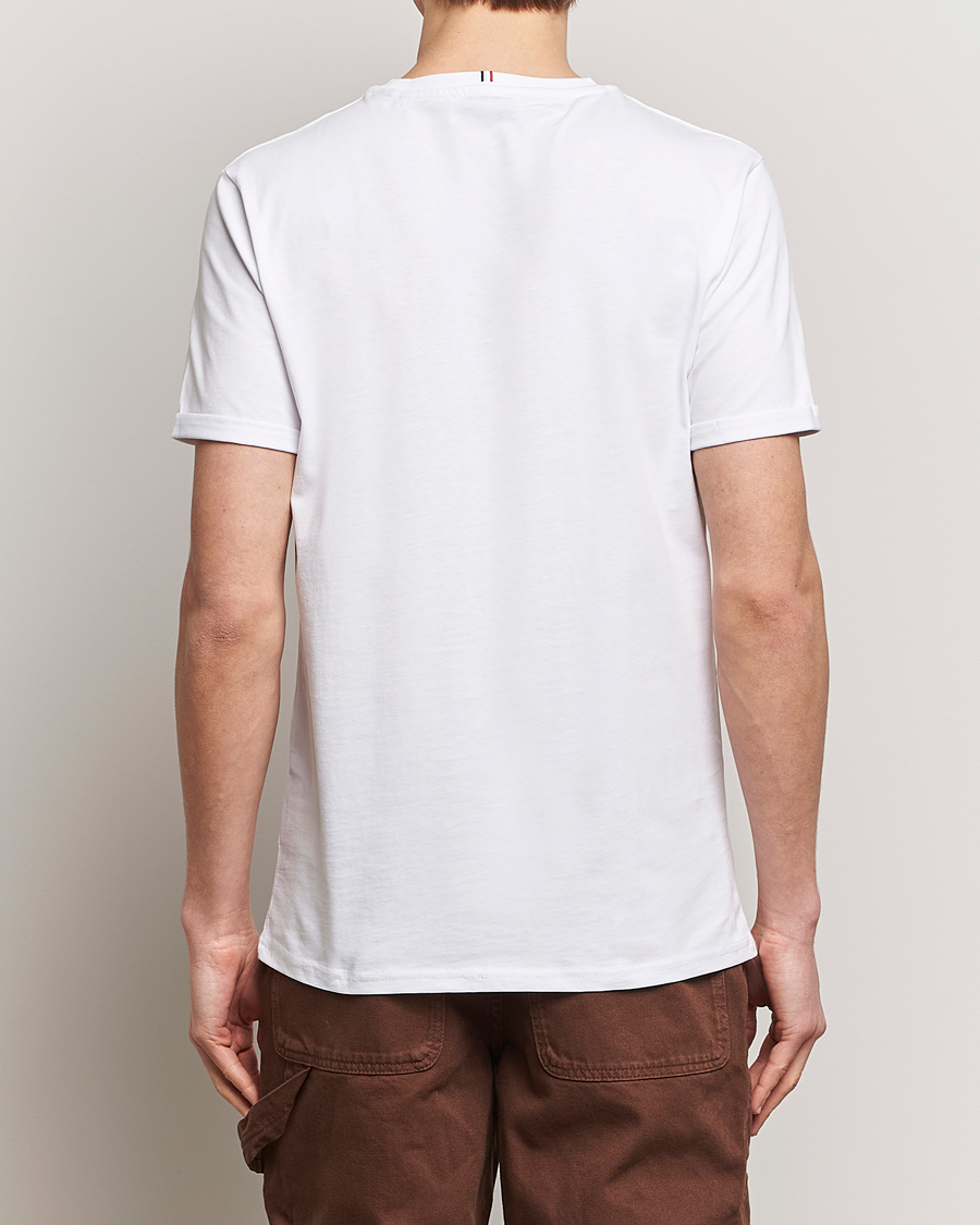 Mies | T-paidat | LES DEUX | Nørregaard Cotton T-Shirt White