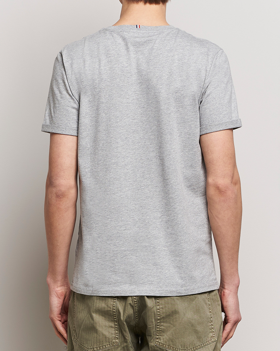 Mies | T-paidat | LES DEUX | Nørregaard Cotton T-Shirt Grey Melange