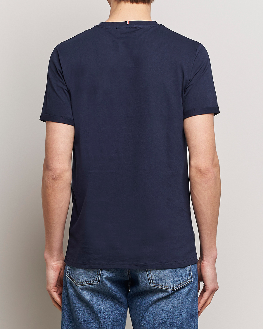 Mies | T-paidat | LES DEUX | Nørregaard Cotton T-Shirt Navy