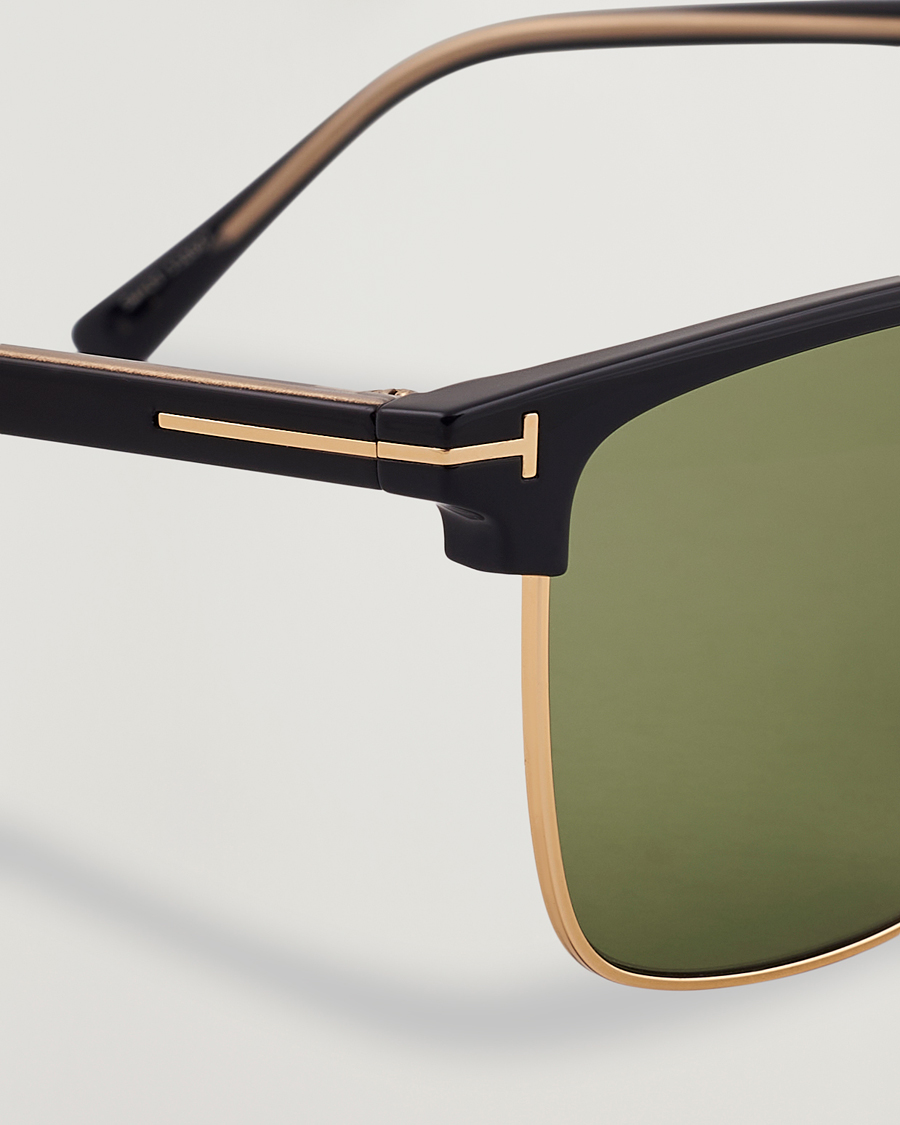 Mies | Aurinkolasit | Tom Ford | Hudson FT0997-H Metal Sunglasses Black/Green