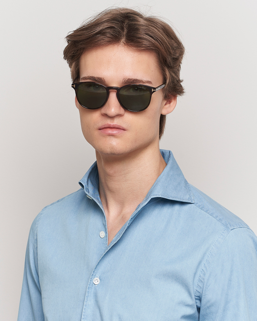 Mies | Aurinkolasit | Tom Ford | Lewis FT1097 Sunglasses Dark Havana/Green