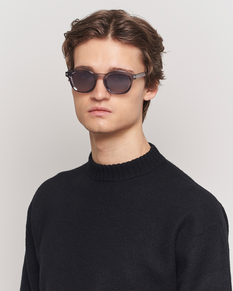 Mies | Italian Department | Zegna | EZ0229 Sunglasses Grey/Smoke