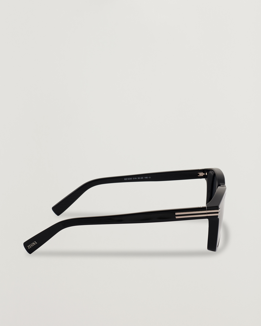 Mies | Aurinkolasit | Zegna | EZ0230 Sunglasses Black/Smoke