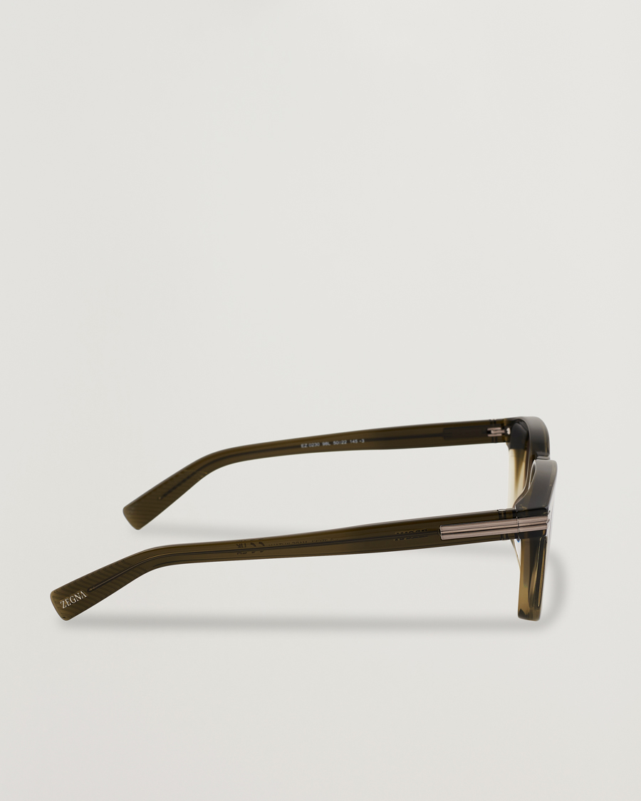 Mies | Aurinkolasit | Zegna | EZ0230 Sunglasses Dark Green/Roviex