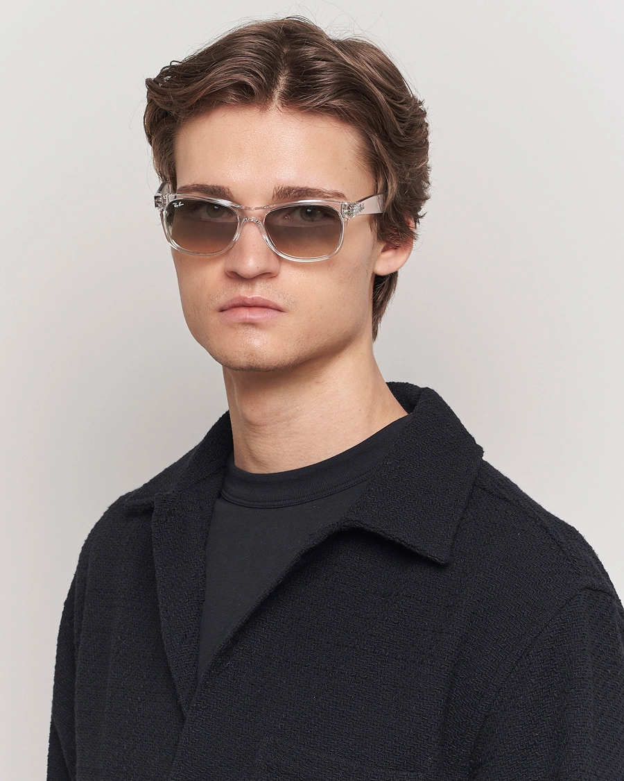 Mies | Aurinkolasit | Ray-Ban | New Wayfarer Sunglasses Transparent