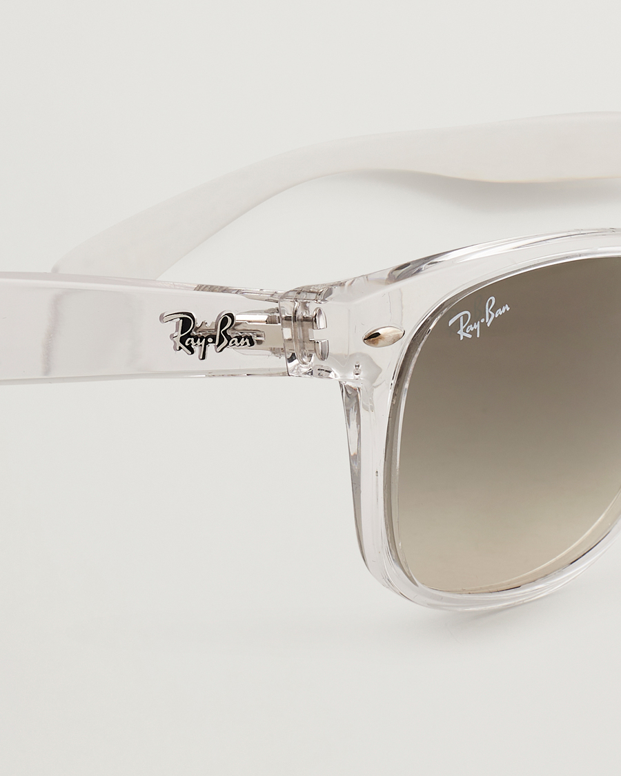 Mies | Aurinkolasit | Ray-Ban | New Wayfarer Sunglasses Transparent