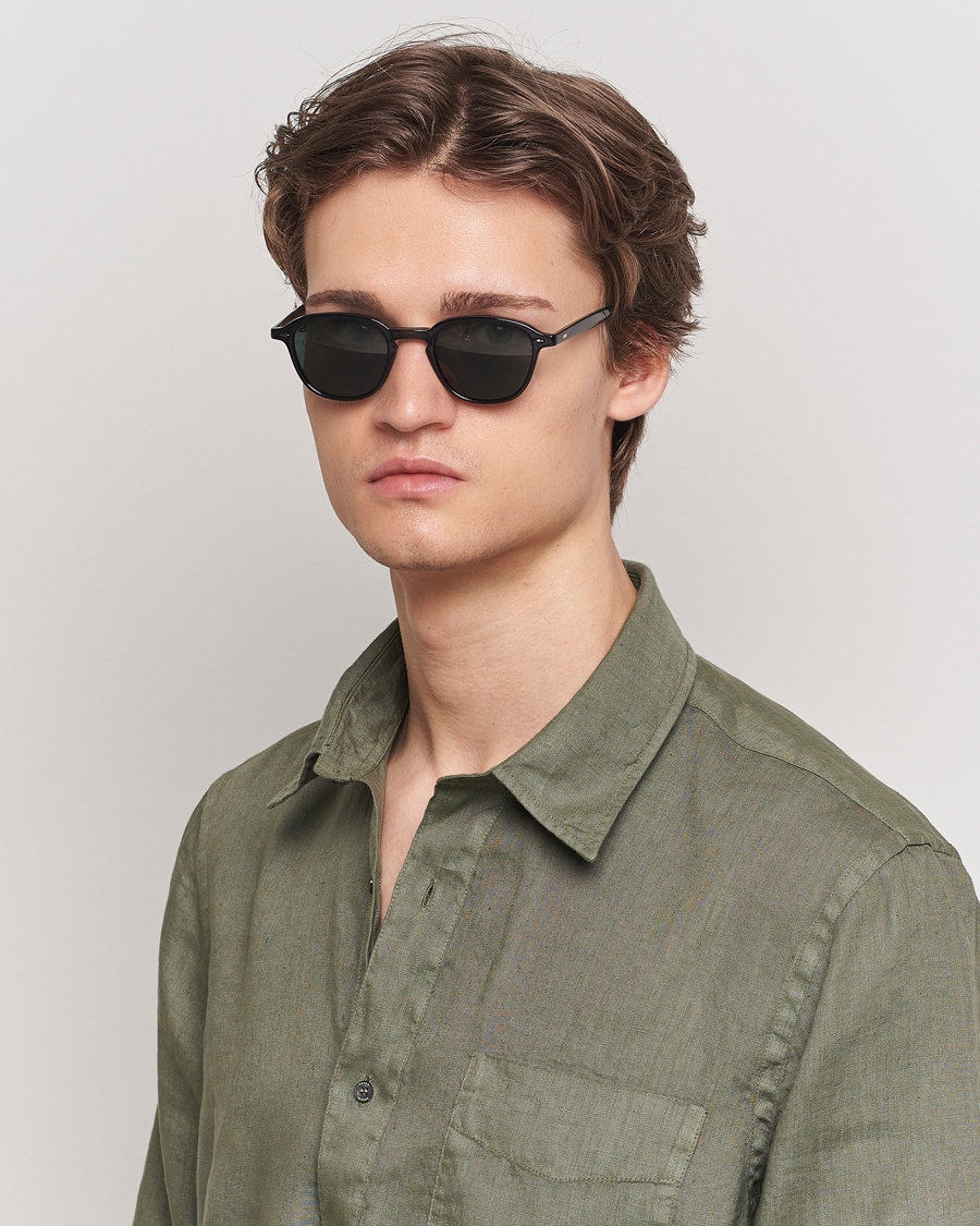 Mies | Garrett Leight Gilbert 46 Sunglasses Black | Garrett Leight | Gilbert 46 Sunglasses Black