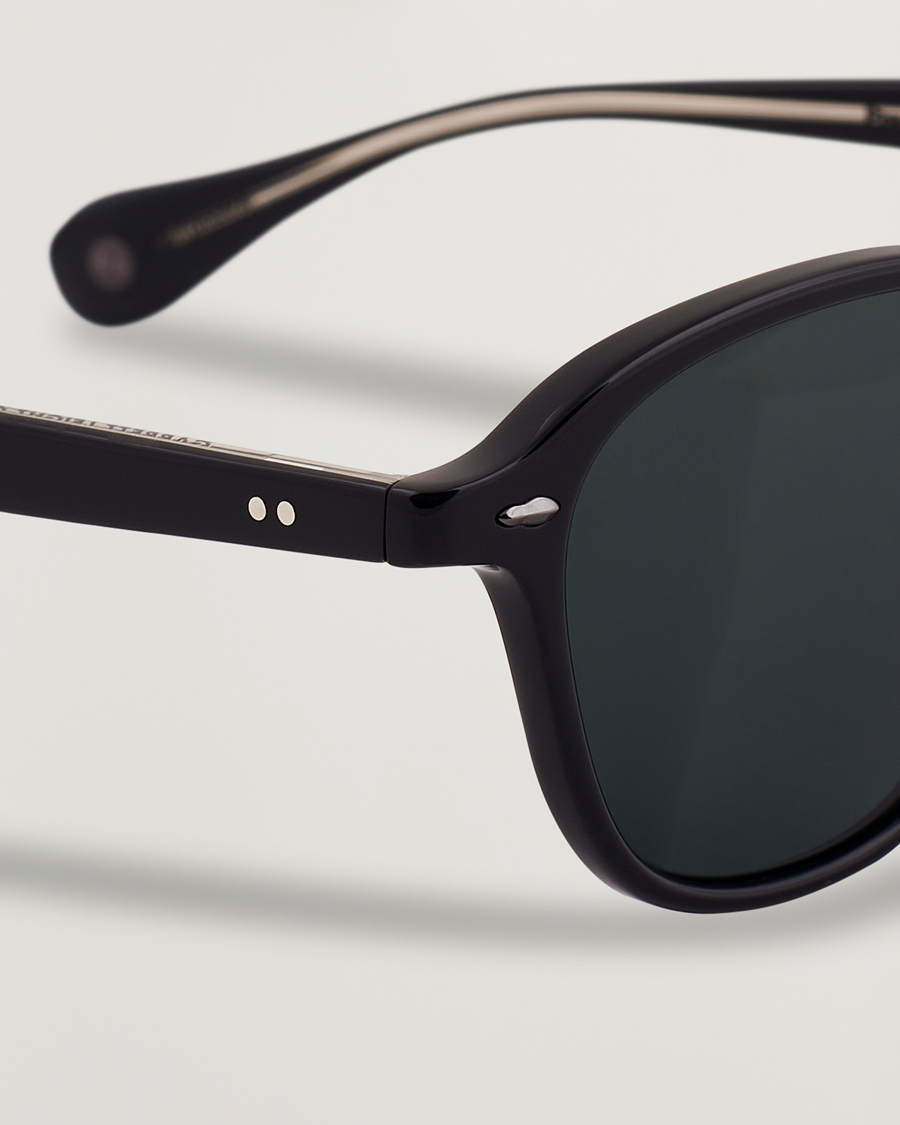 Mies | Garrett Leight Gilbert 46 Sunglasses Black | Garrett Leight | Gilbert 46 Sunglasses Black