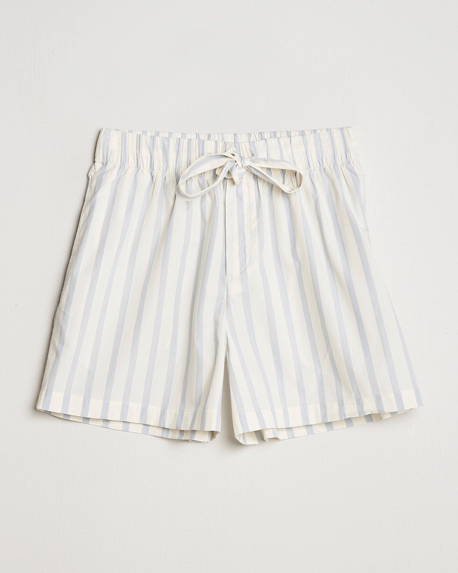 Mies | Yöpuvut ja kylpytakit | Tekla | Poplin Pyjama Shorts Needle Stripes