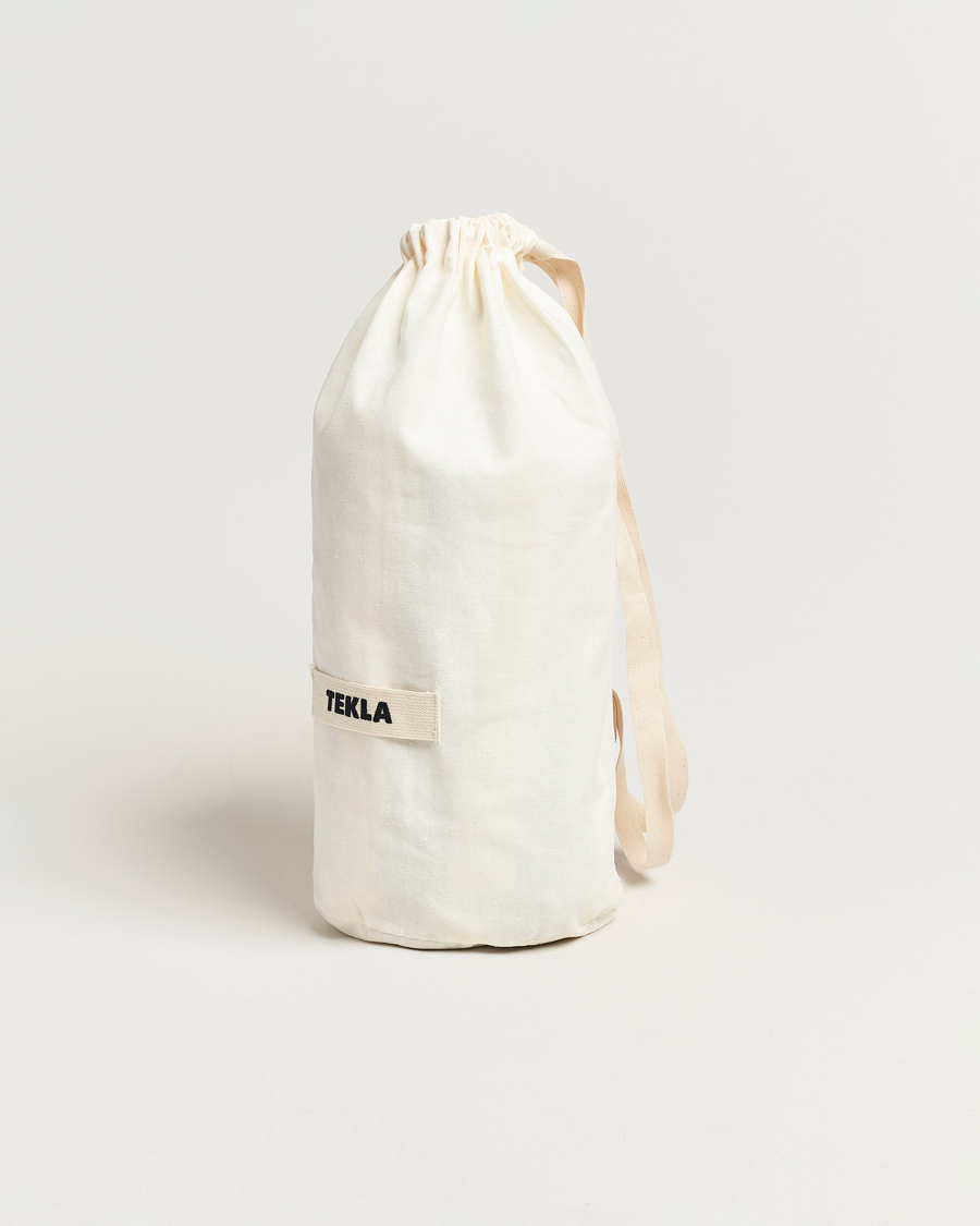 Mies | Tekla Organic Terry Beach Towel Isle Blue Stripes | Tekla | Organic Terry Beach Towel Isle Blue Stripes