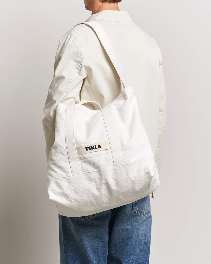 Mies | Tekla Beach Bag White | Tekla | Beach Bag White