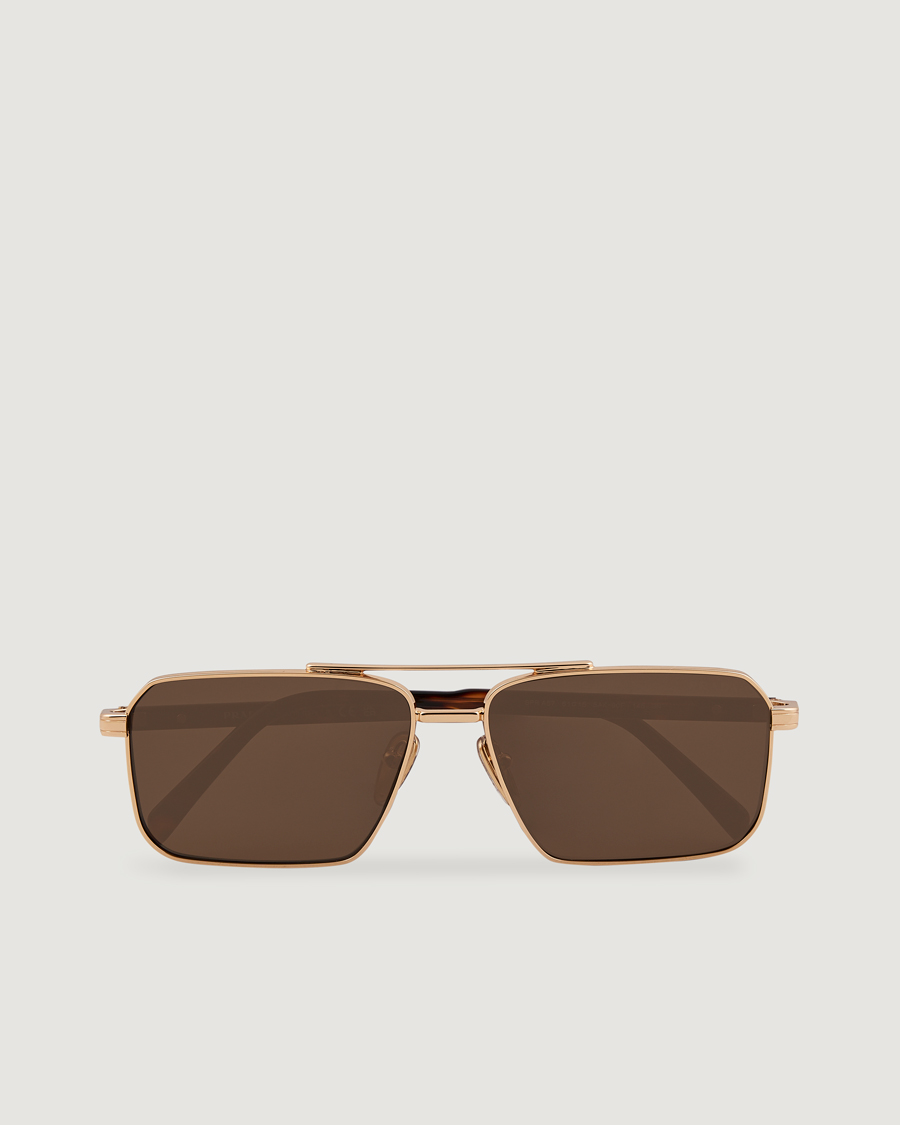 Mies | Aurinkolasit | Prada Eyewear | Prada 0PR A57S Metal Sunglasses Gold