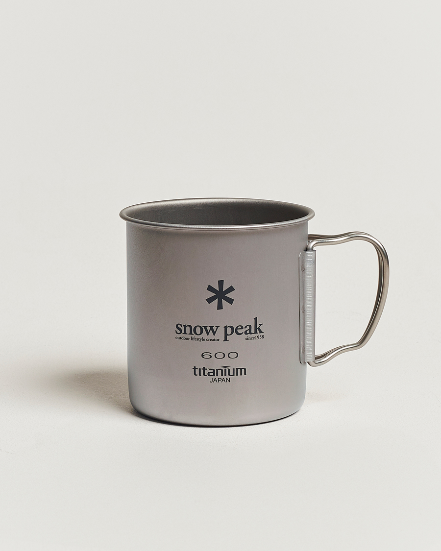 Mies | Outdoor living | Snow Peak | Single Wall Mug 600 Titanium