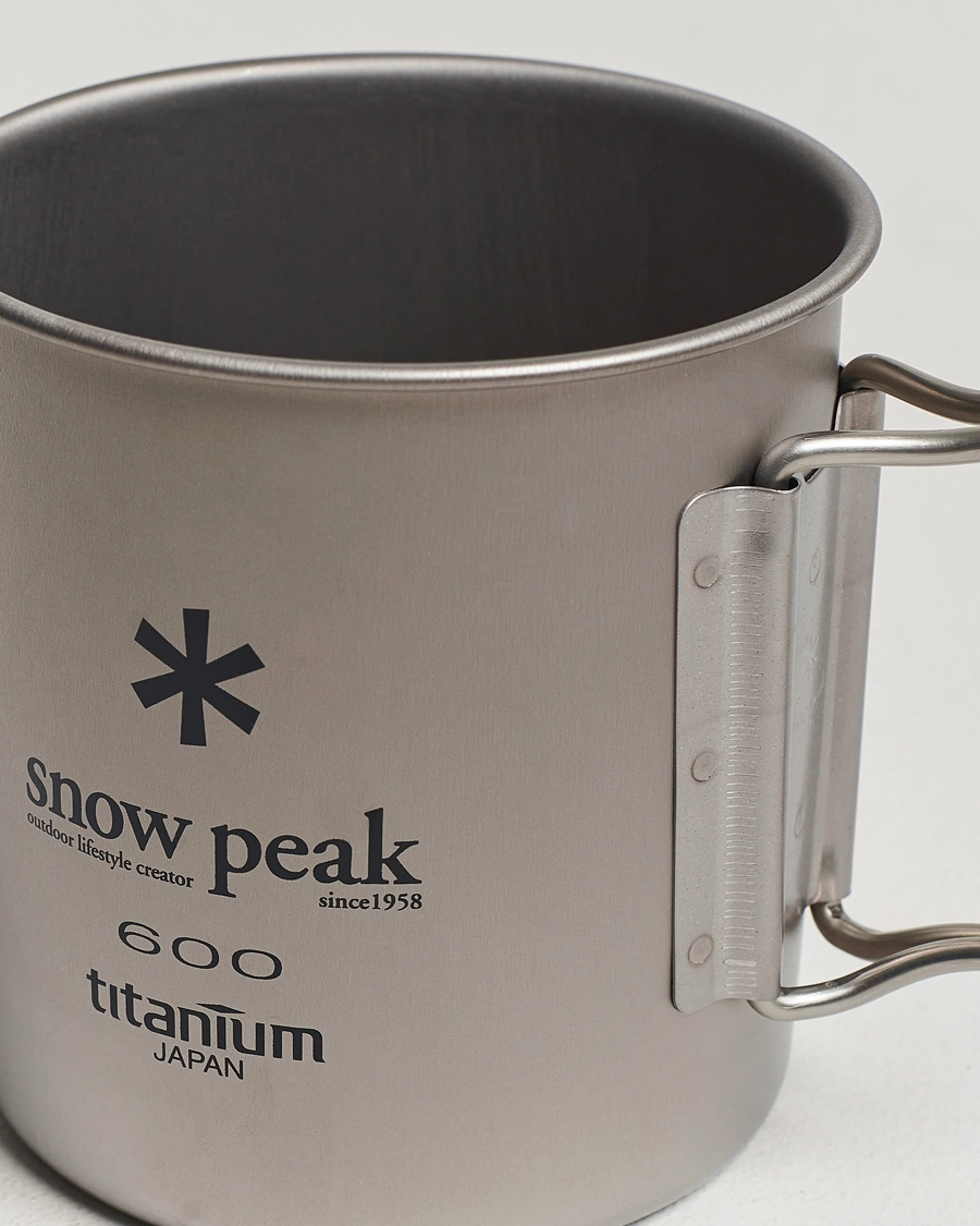 Mies | Snow Peak | Snow Peak | Single Wall Mug 600 Titanium
