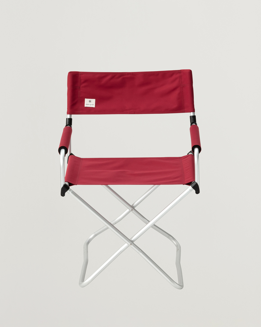 Mies | Outdoor living | Snow Peak | Folding Chair Red