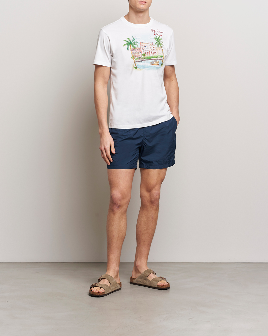 Mies | Uimahousut | MC2 Saint Barth | Pantone Swim Shorts 61 Navy