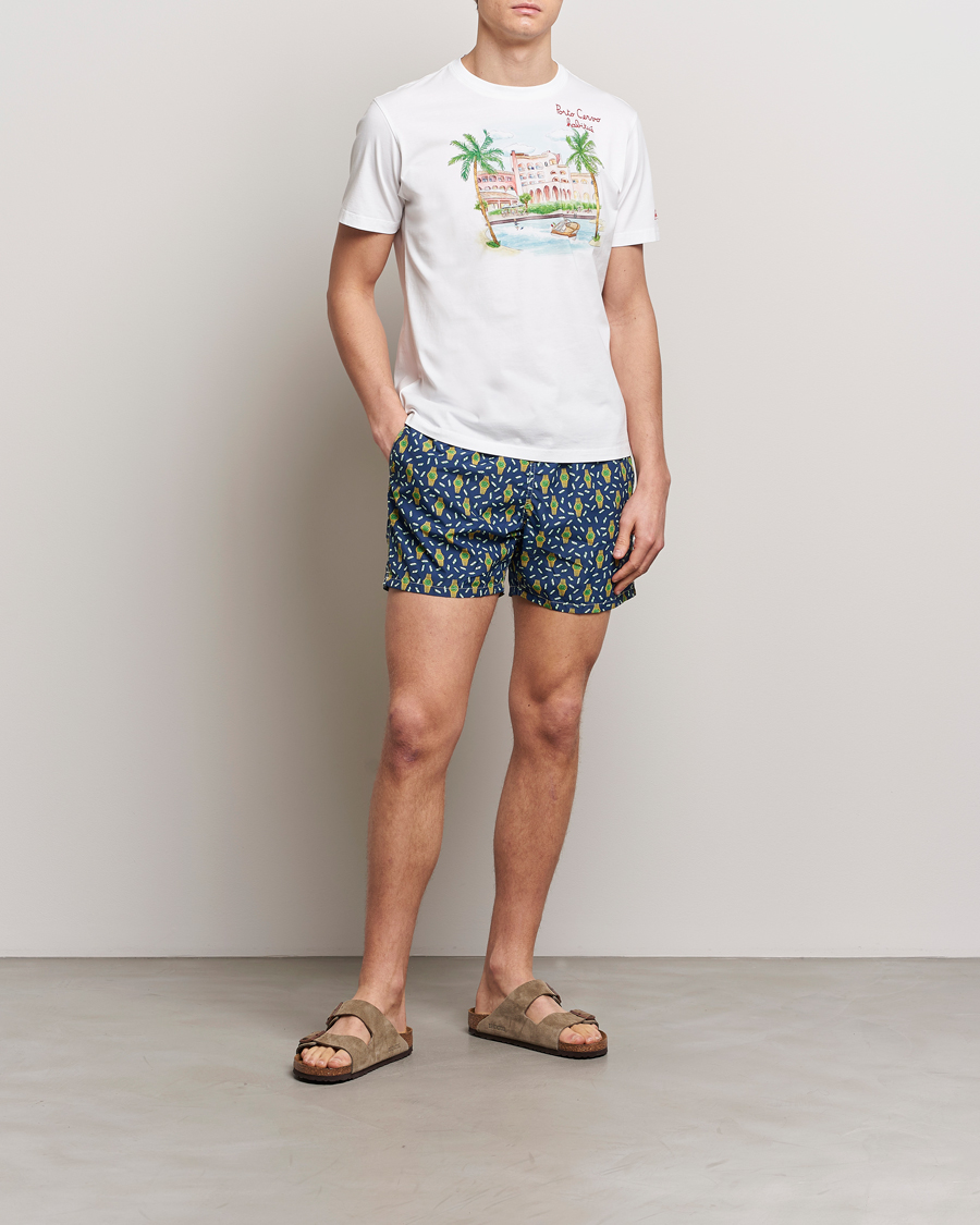 Mies | Uimahousut | MC2 Saint Barth | Printed Swim Shorts Hour Money