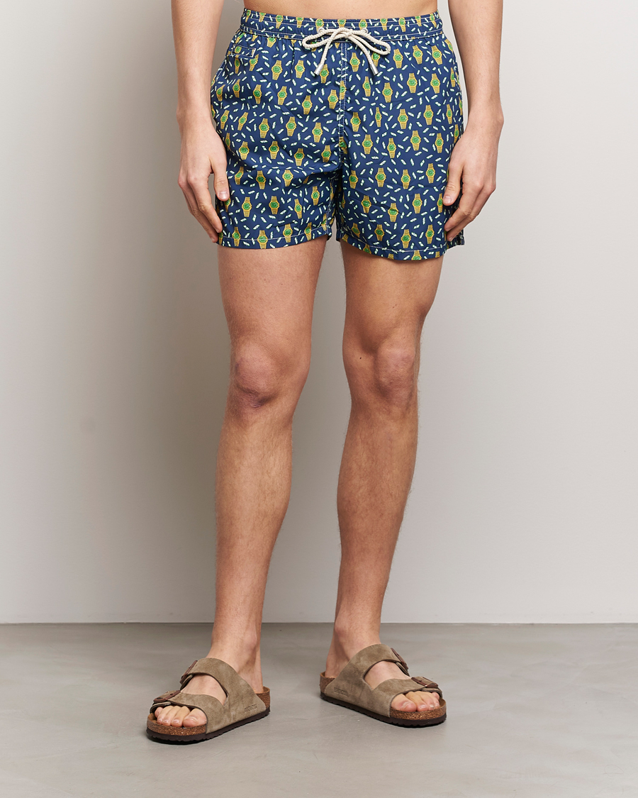 Mies | Uimahousut | MC2 Saint Barth | Printed Swim Shorts Hour Money