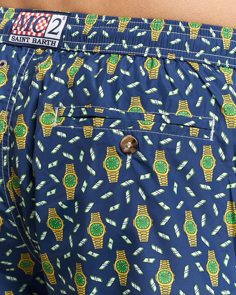 Mies | Uimahousut | MC2 Saint Barth | Printed Swim Shorts Hour Money