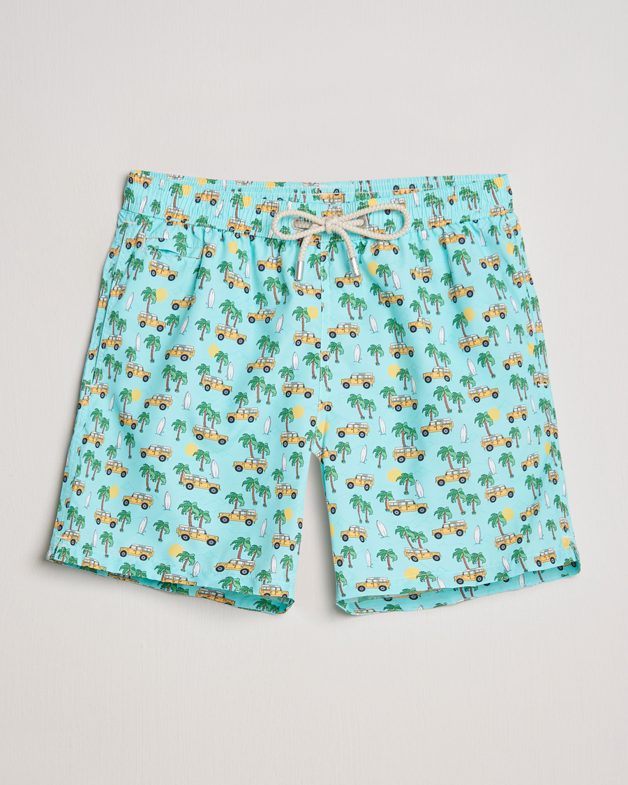 Mies | Uimahousut | MC2 Saint Barth | Printed Swim Shorts Road Car