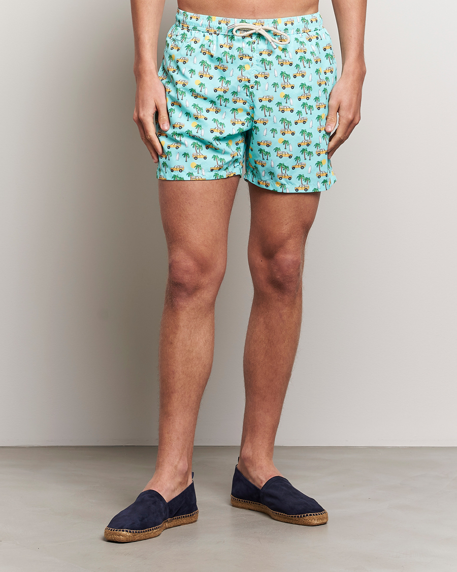 Mies | Uimahousut | MC2 Saint Barth | Printed Swim Shorts Road Car