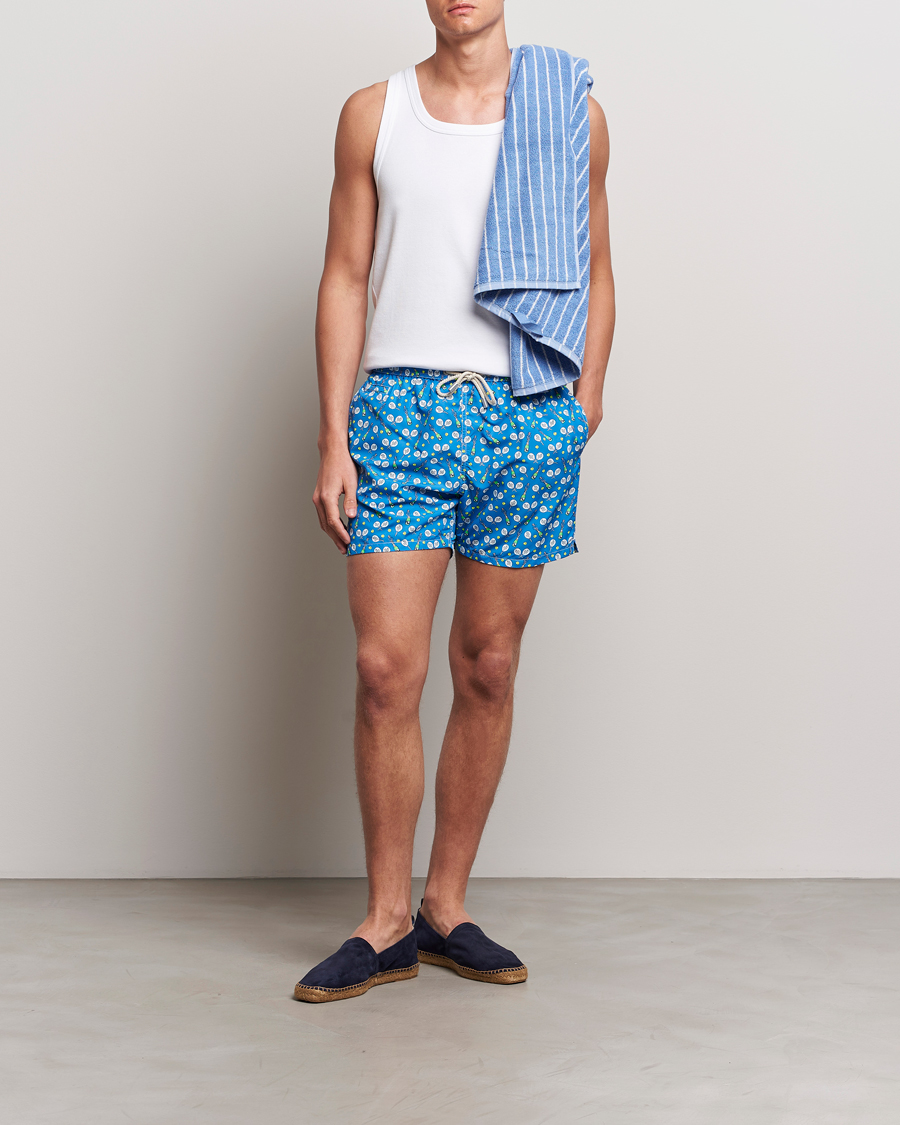 Mies | Uimahousut | MC2 Saint Barth | Printed Swim Shorts Padel Winner