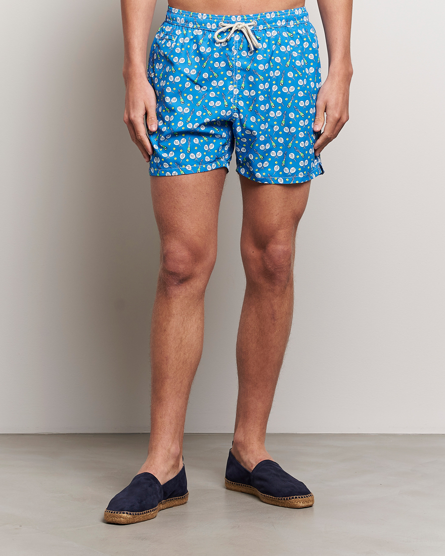 Mies | Uimahousut | MC2 Saint Barth | Printed Swim Shorts Padel Winner