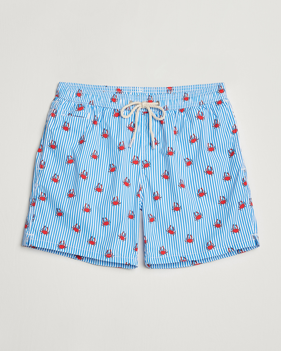 Mies | Uimahousut | MC2 Saint Barth | Printed Swim Shorts Crabs Stripes