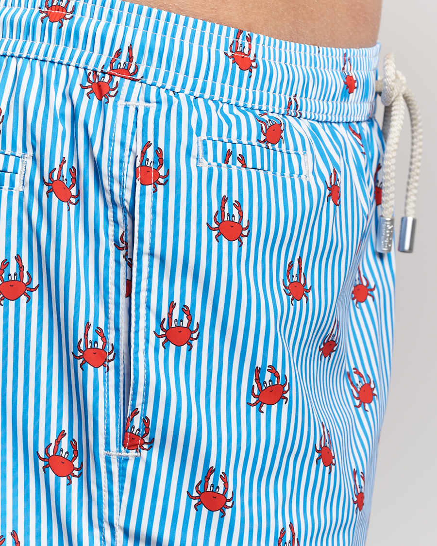 Mies | Uimahousut | MC2 Saint Barth | Printed Swim Shorts Crabs Stripes