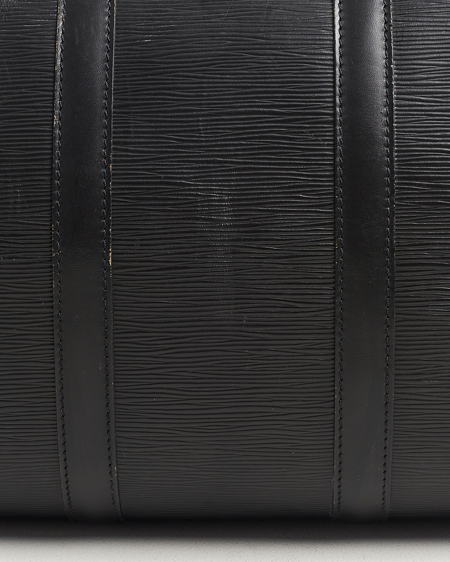 Mies | Louis Vuitton Pre-Owned Keepall 45 EPI Leather Bag Black | Louis Vuitton Pre-Owned | Keepall 45 EPI Leather Bag Black