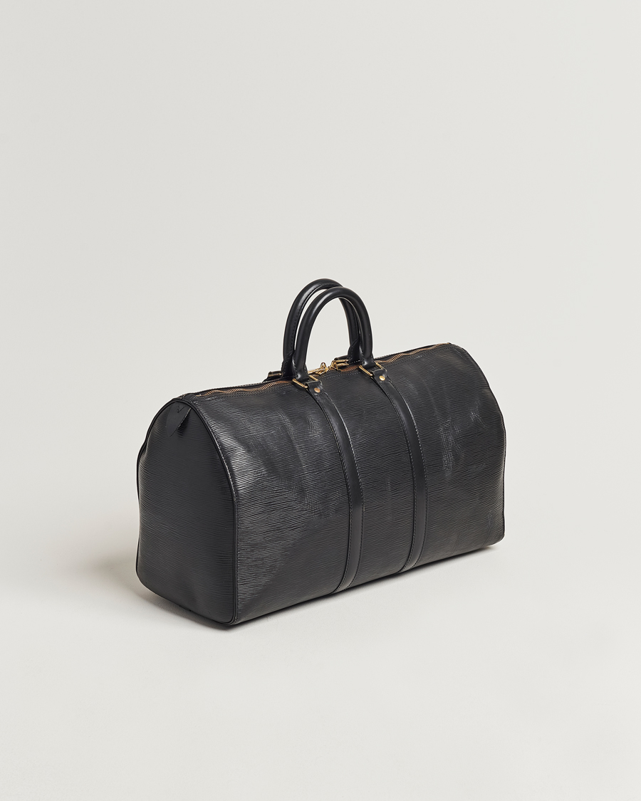 Mies | Louis Vuitton Pre-Owned Keepall 45 EPI Leather Bag Black | Louis Vuitton Pre-Owned | Keepall 45 EPI Leather Bag Black
