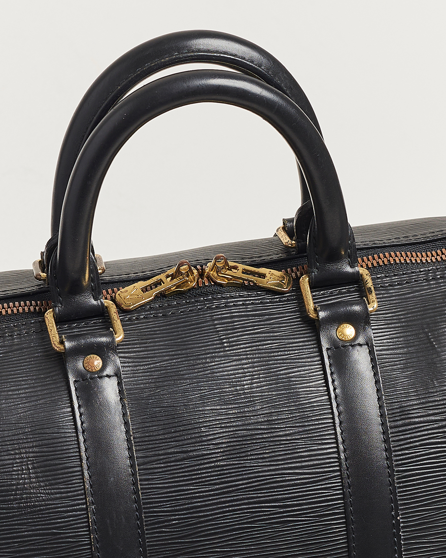 Mies | Louis Vuitton Pre-Owned Keepall 45 EPI Leather Bag Black | Louis Vuitton Pre-Owned | Keepall 45 EPI Leather Bag Black