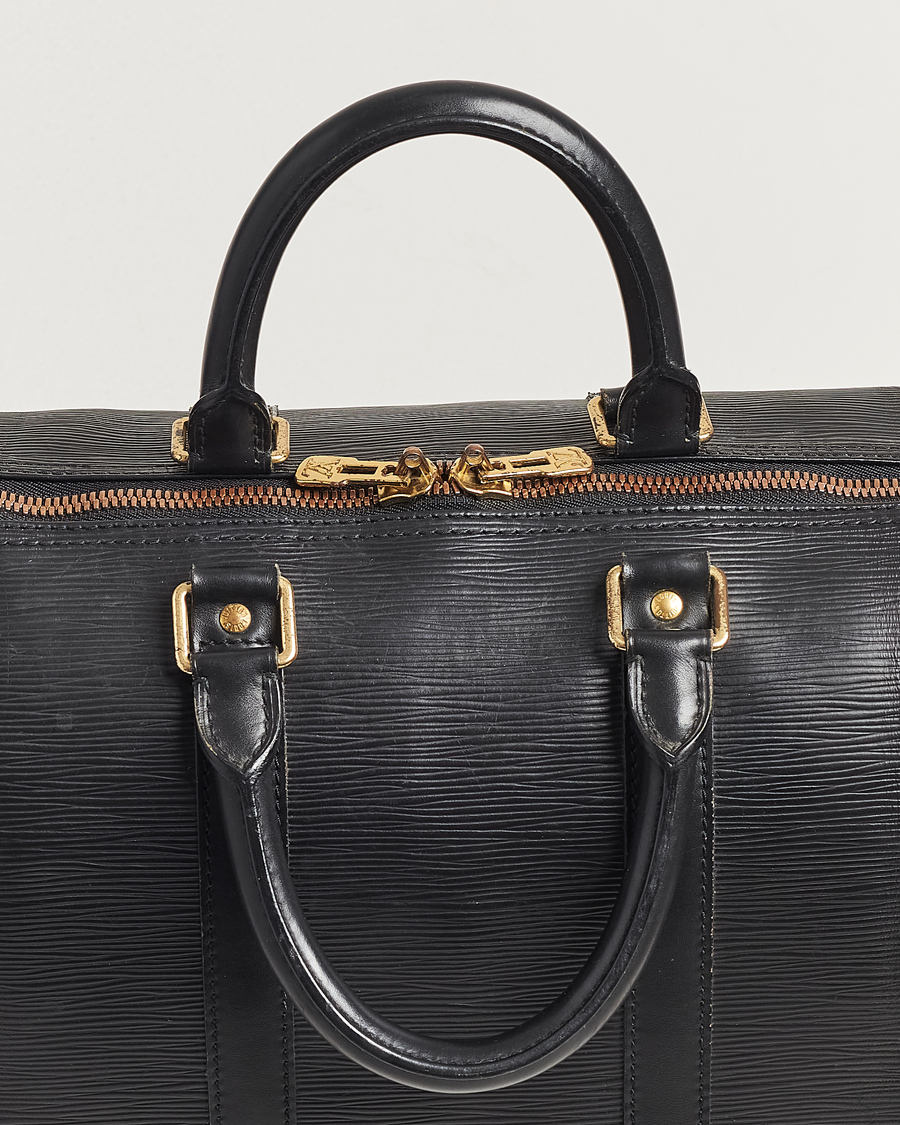 Mies | Louis Vuitton Pre-Owned Keepall 45 EPI Leather Bag Black | Louis Vuitton Pre-Owned | Keepall 45 EPI Leather Bag Black