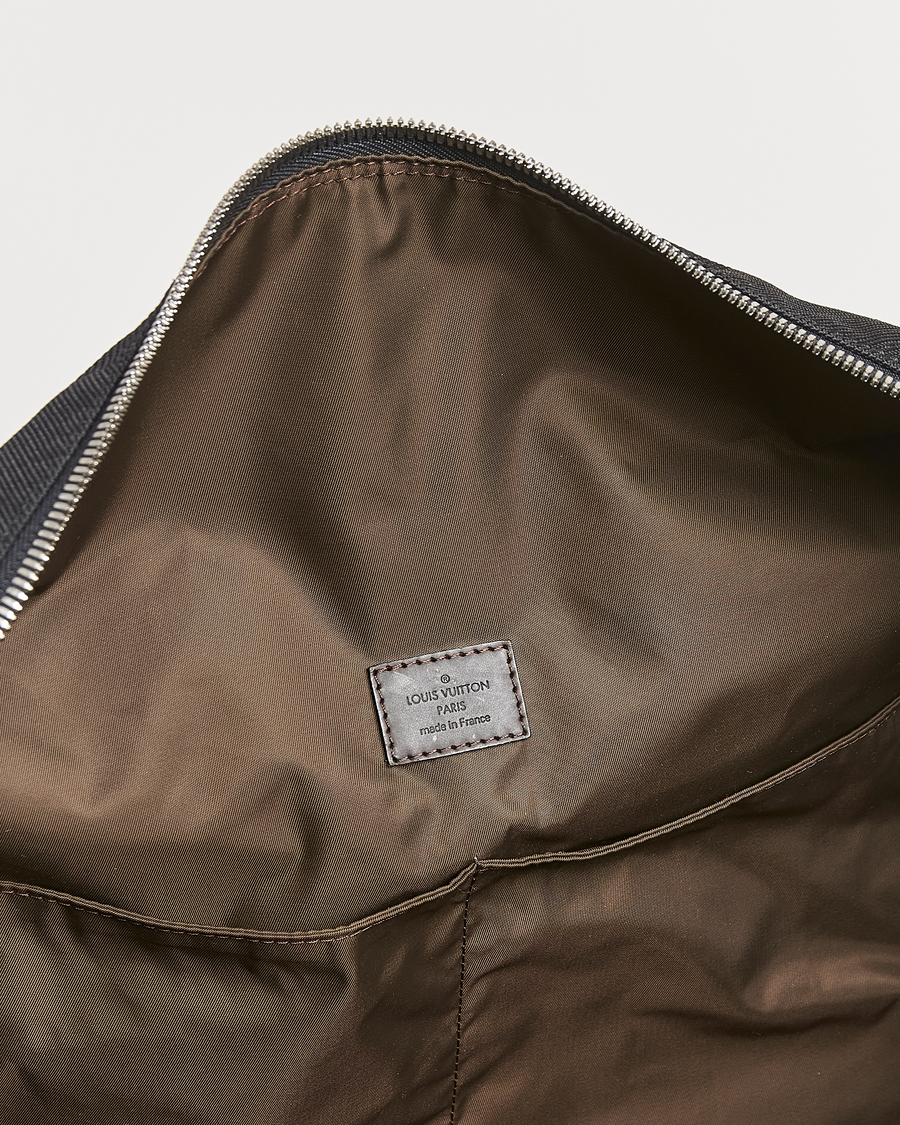 Mies | Louis Vuitton Pre-Owned Souverain Canvas Weekendbag Black | Louis Vuitton Pre-Owned | Souverain Canvas Weekendbag Black