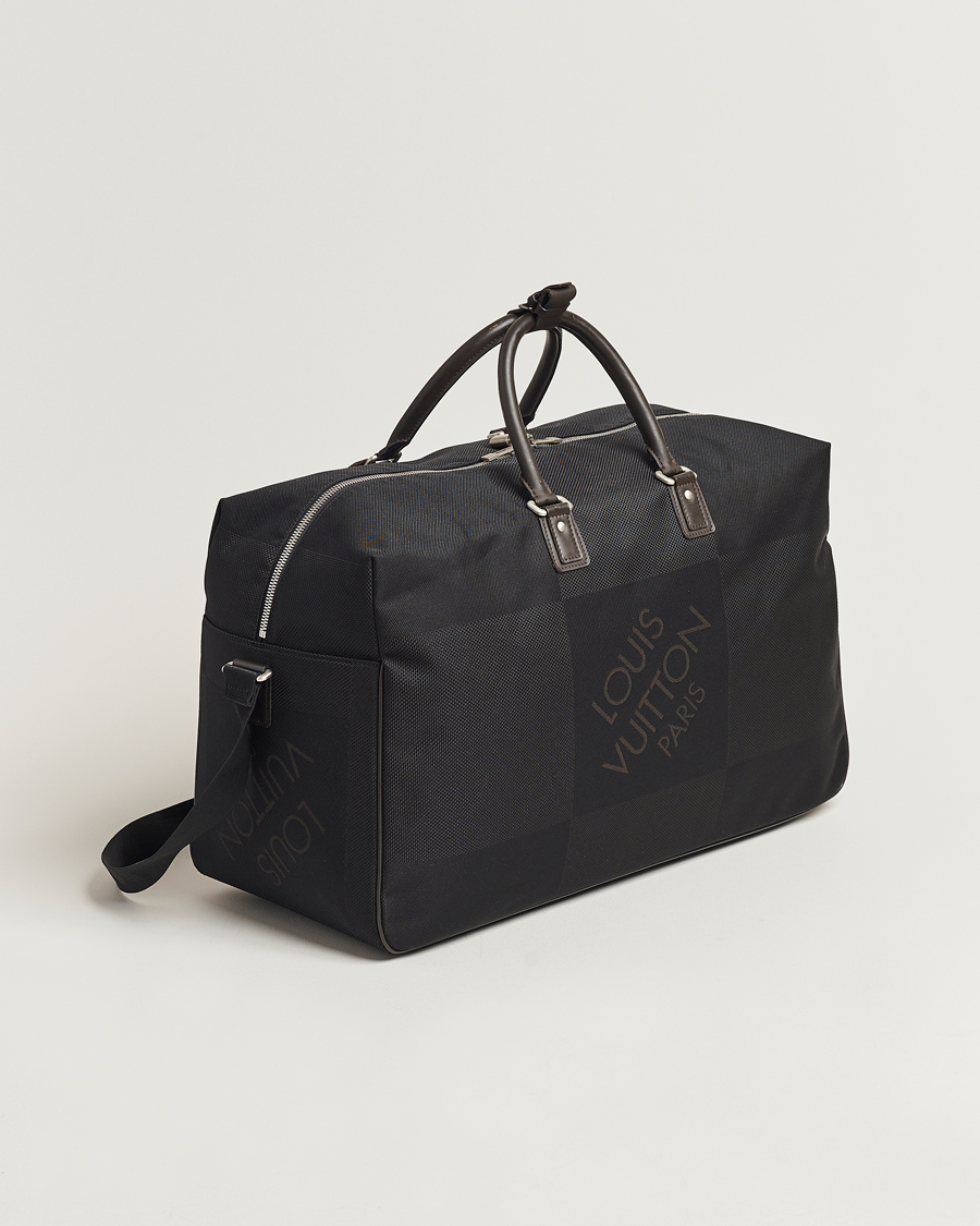 Mies | Louis Vuitton Pre-Owned Souverain Canvas Weekendbag Black | Louis Vuitton Pre-Owned | Souverain Canvas Weekendbag Black