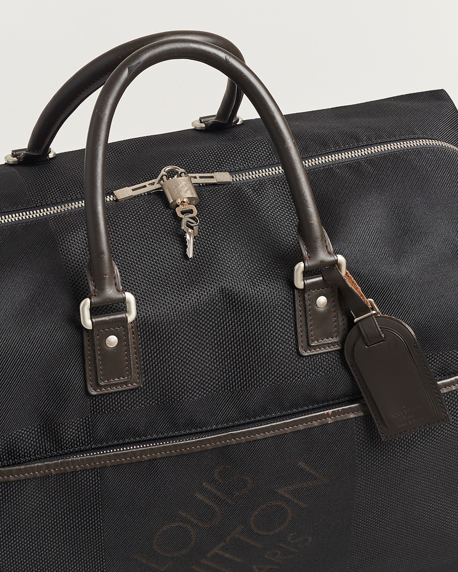 Mies | Louis Vuitton Pre-Owned Souverain Canvas Weekendbag Black | Louis Vuitton Pre-Owned | Souverain Canvas Weekendbag Black