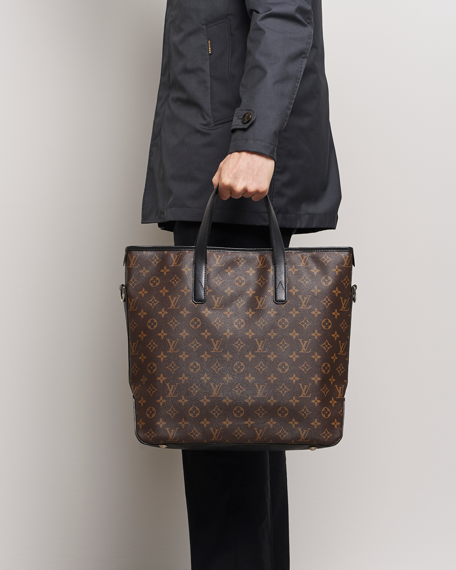 Herre | Pre-owned | Louis Vuitton Pre-Owned | Davis Macassar Tote Monogram