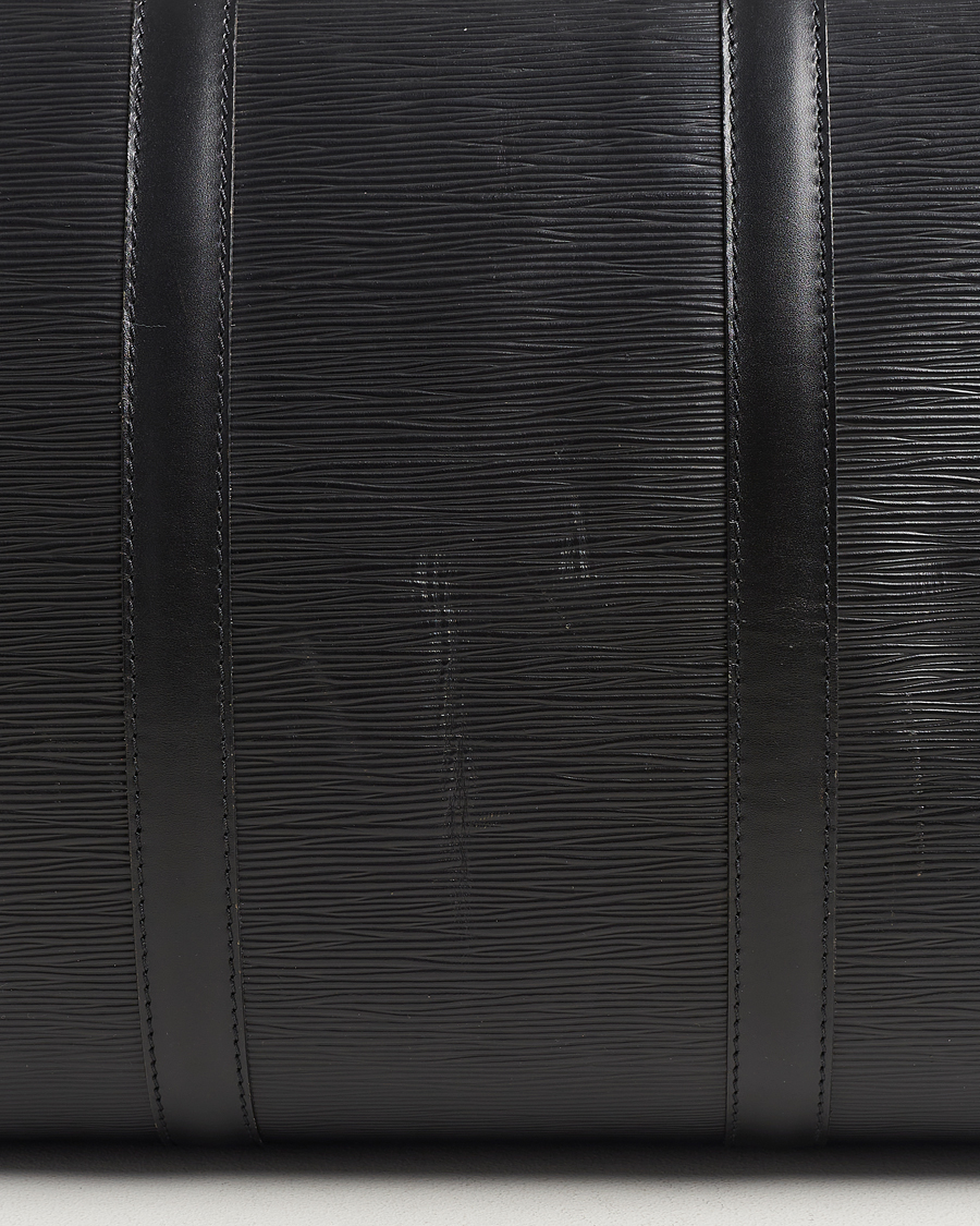 Mies | Louis Vuitton Pre-Owned Keepall 50 EPI Leather Bag Black | Louis Vuitton Pre-Owned | Keepall 50 EPI Leather Bag Black