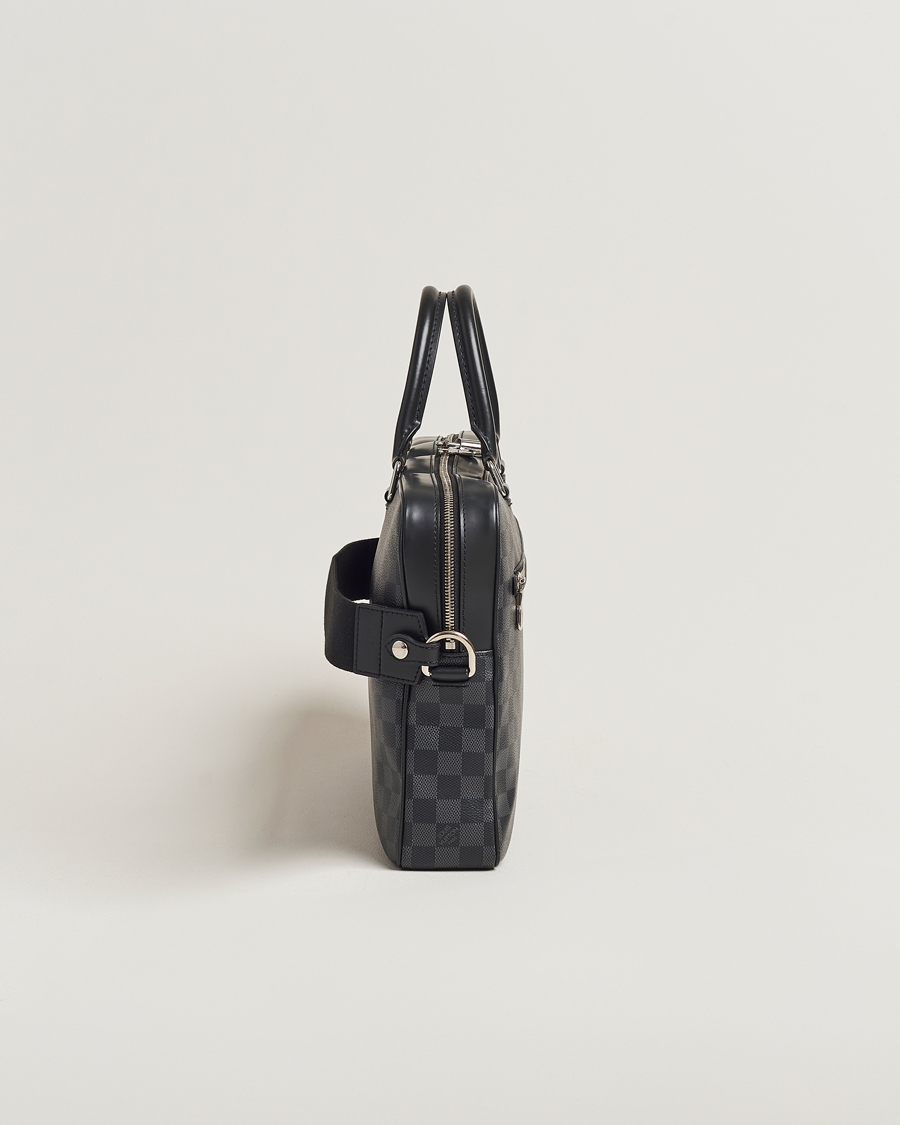 Mies | Louis Vuitton Pre-Owned Porte Document Business Damier Graphite | Louis Vuitton Pre-Owned | Porte Document Business Damier Graphite