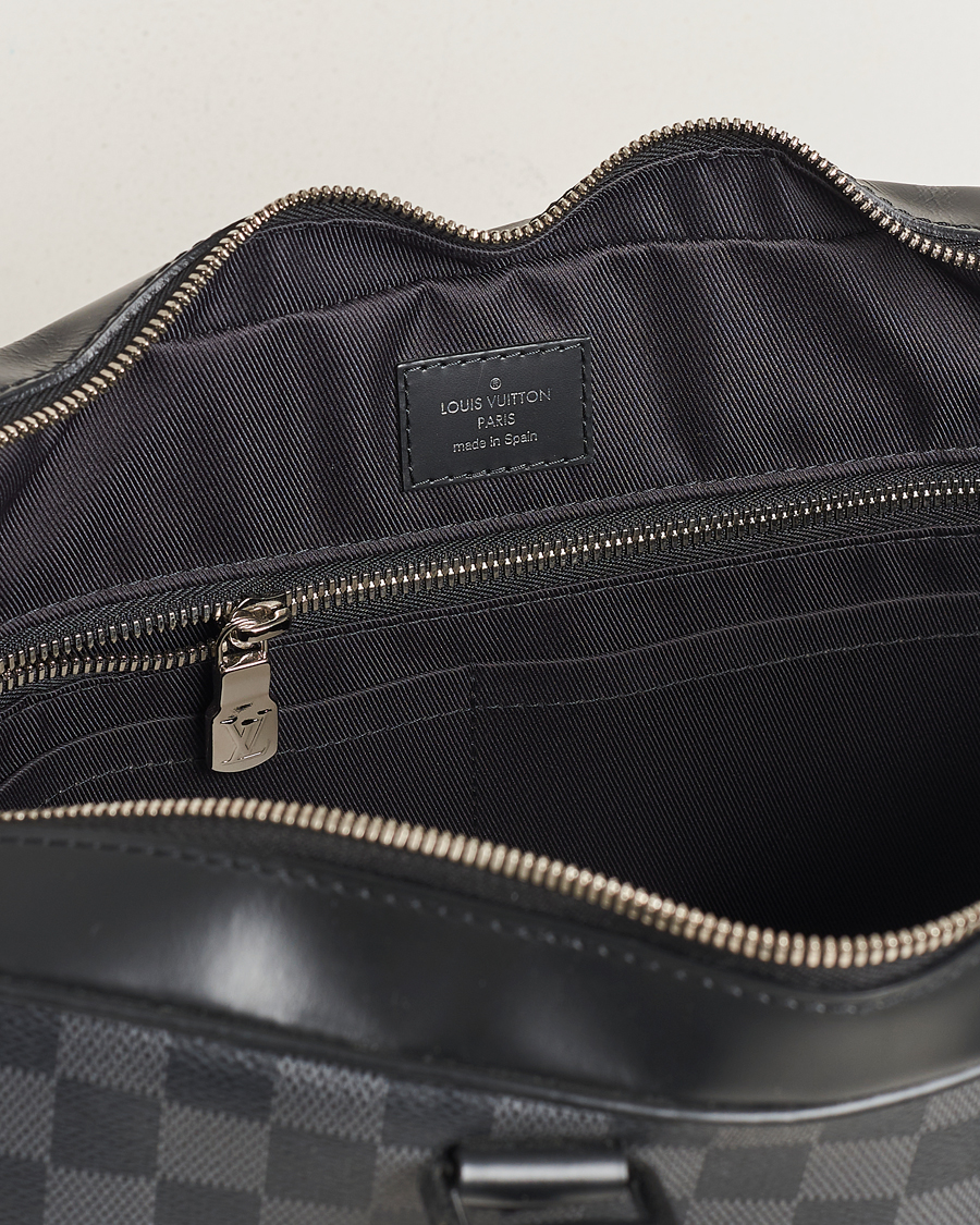 Mies | Louis Vuitton Pre-Owned Porte Document Business Damier Graphite | Louis Vuitton Pre-Owned | Porte Document Business Damier Graphite