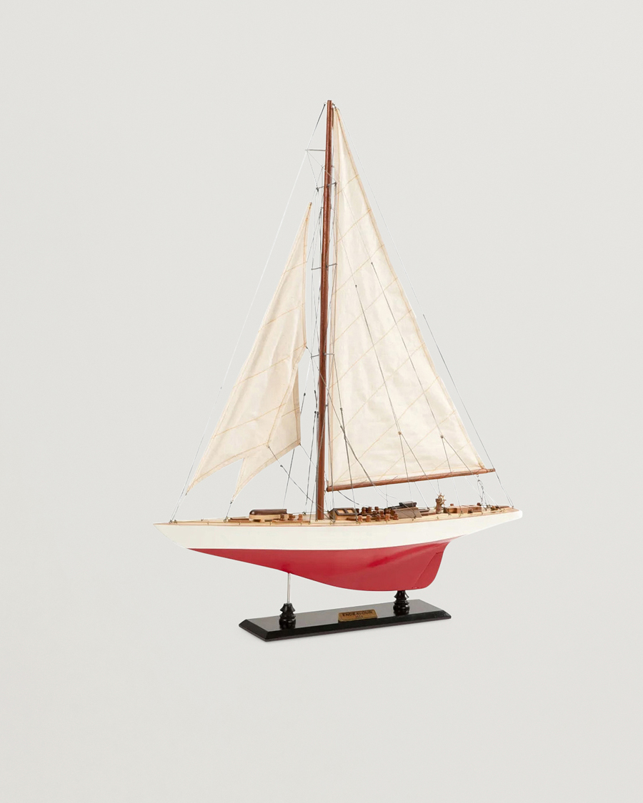 Mies | Authentic Models Endeavour Yacht White/Red | Authentic Models | Endeavour Yacht White/Red
