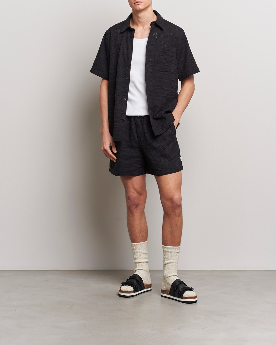 Mies | Shortsit | LES DEUX | Charlie Knitted Shorts Black