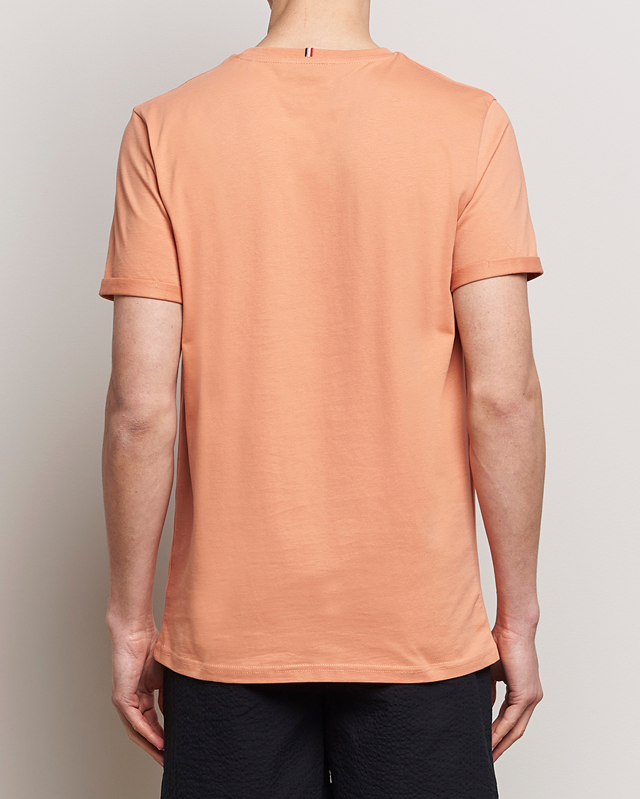 Mies | T-paidat | LES DEUX | Nørregaard Cotton T-Shirt Baked Papaya Orange
