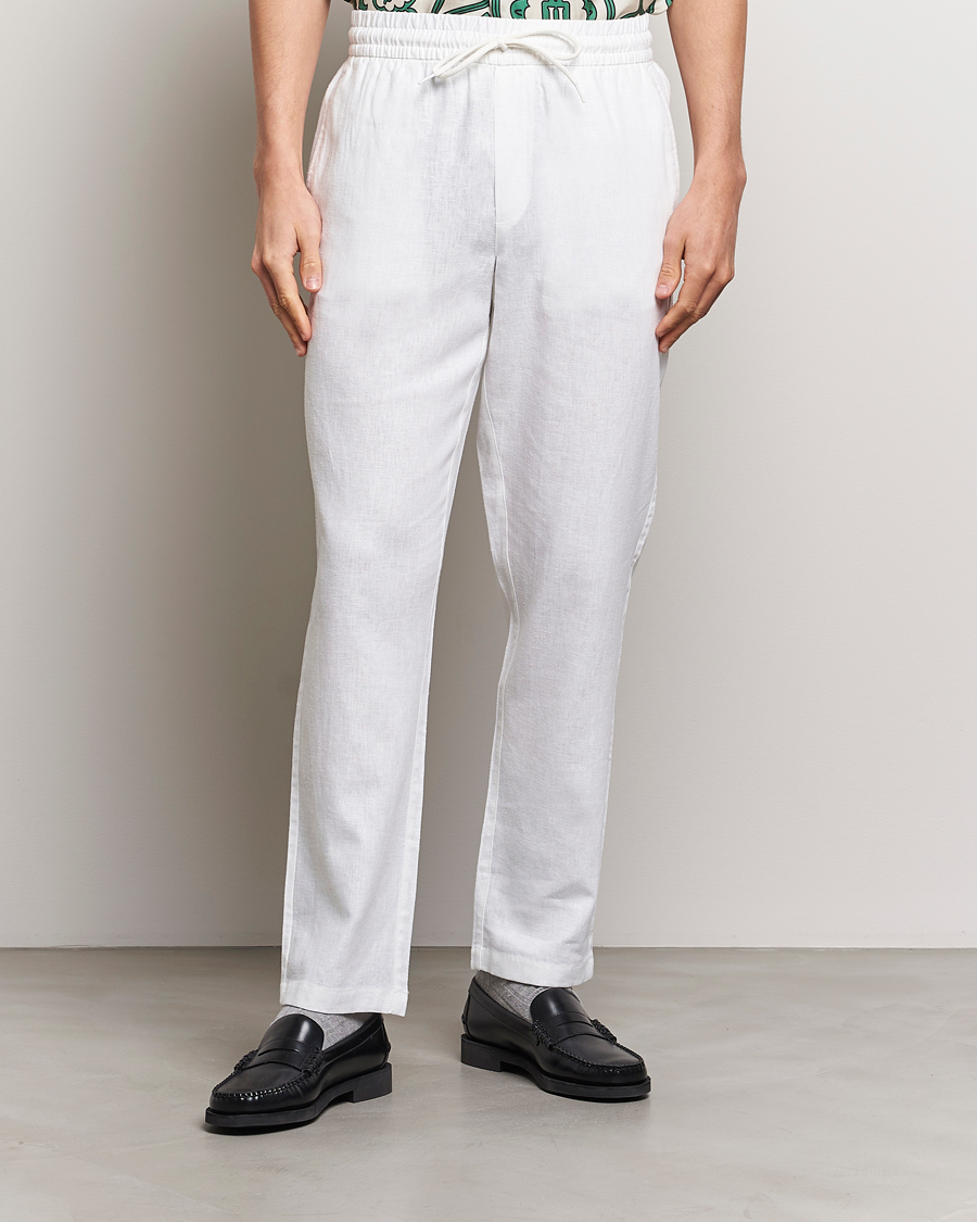 Mies | Housut | LES DEUX | Patrick Linen Pants White