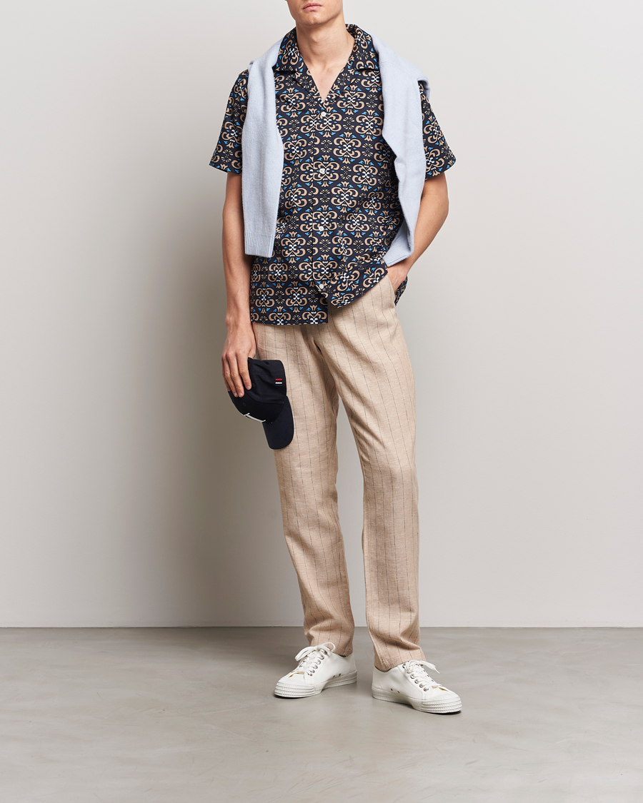 Mies | Housut | LES DEUX | Patrick Linen Pants Warm Sand