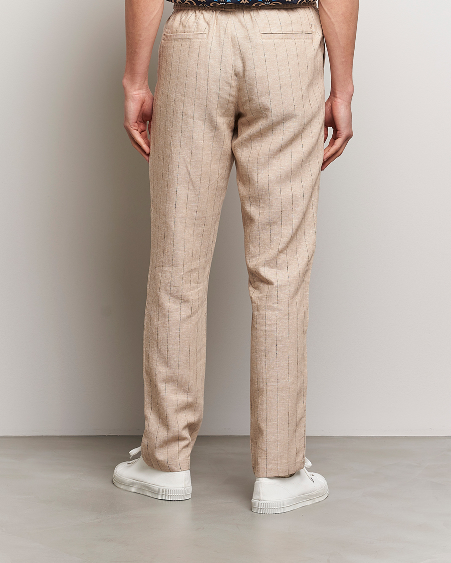 Mies | Housut | LES DEUX | Patrick Linen Pants Warm Sand