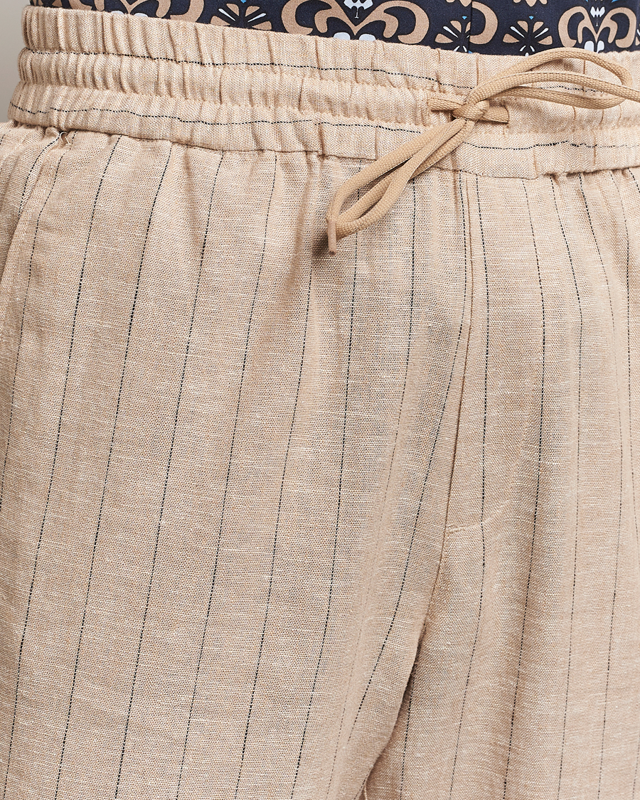 Mies | Housut | LES DEUX | Patrick Linen Pants Warm Sand