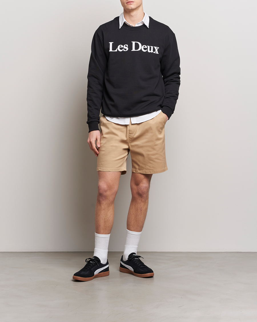 Mies | Shortsit | LES DEUX | Otto Cotton Shorts Warm Sand