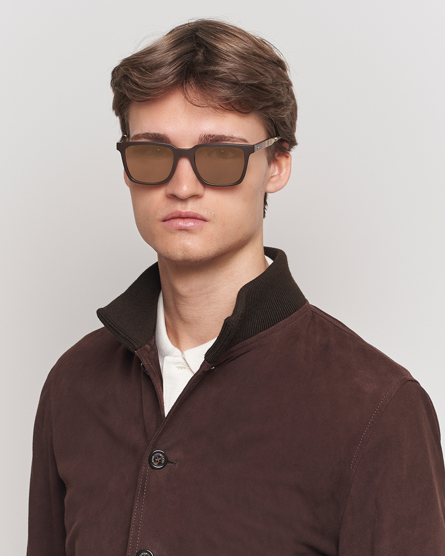 Mies | Aurinkolasit | Oliver Peoples | Mr. Federer Sunglasses Matte Umber