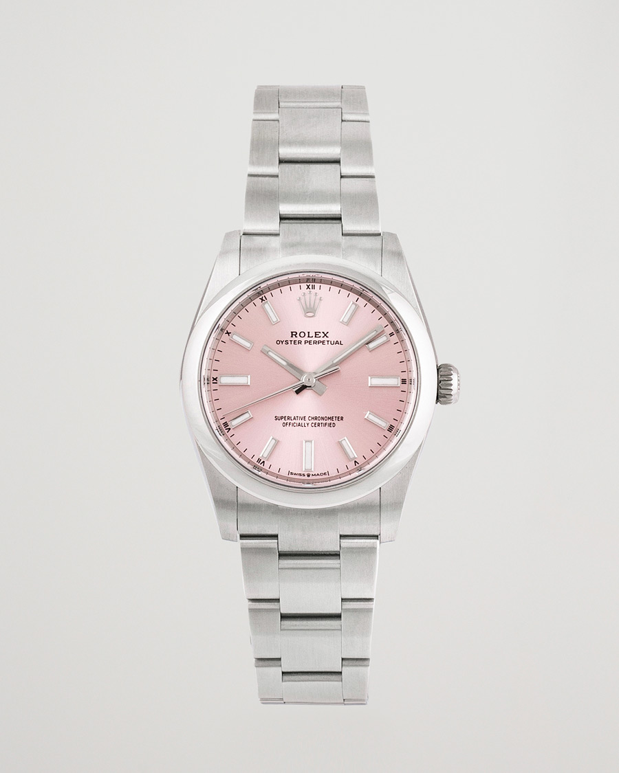 Mies | Rolex Pre-Owned Oyster Perpetual 124200 Silver | Rolex Pre-Owned | Oyster Perpetual 124200 Silver